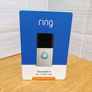 【新品未開封】Amazon Ring Doorbell 4 - スマートドアベル
