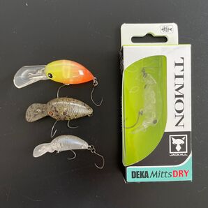 デカミッツドライなど4個セット ティモン 管釣り エリアトラウト ルアー