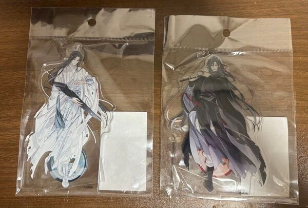 魔道祖師 公式茶屋 魏無羨 藍忘機 忘羨 THE キャラCAFE アクリルスタンド2点セット
