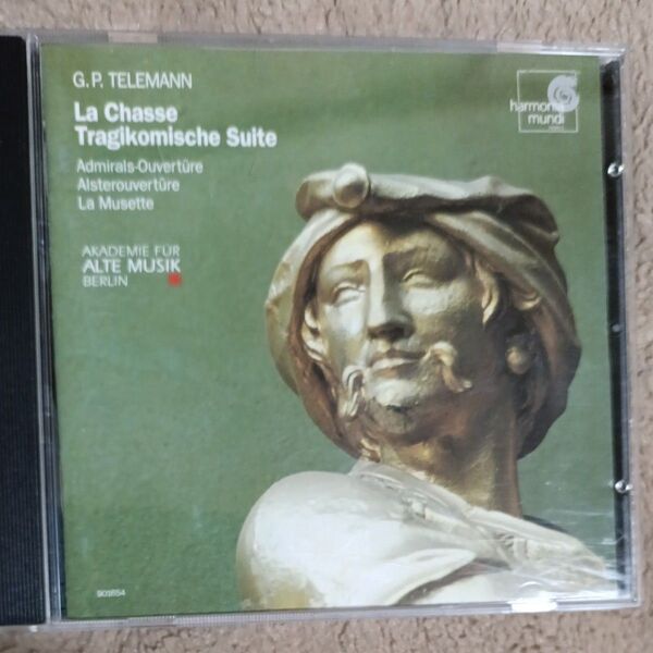 G.P.TELEMANN La Chasse Tragikomische Suite CD harmonia mundi