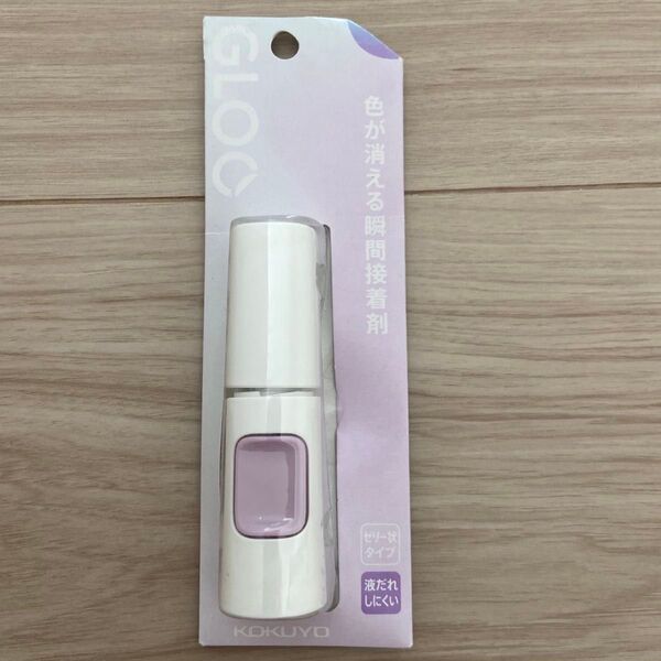 GLOO コクヨ 瞬間接着剤 ゼリー状 色が消える 3g 15個セット