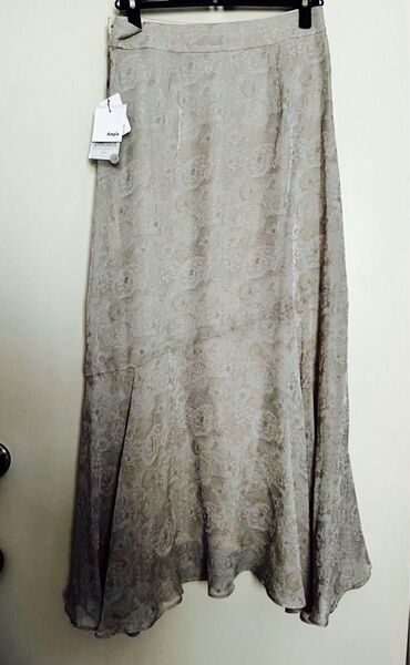 ヤマダヤ Ample アンプル ロングスカート 花柄 新品 タグ付き 日本製 定価19000円