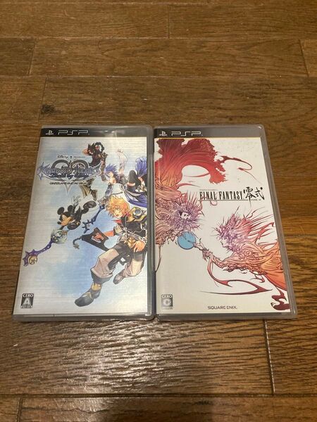 psp ソフト ファイナルファンタジー零式 キングダムハーツ バースバイスリープ