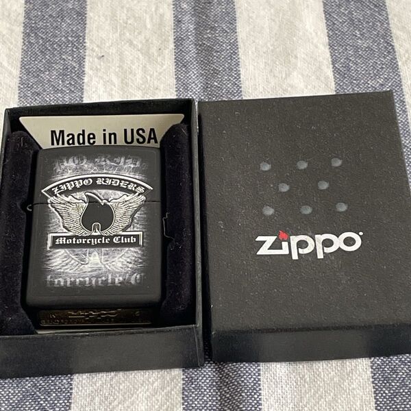zippo ジッポ オイルライター RIDERS Motorcycle 2015年製 新品未使用 箱付き