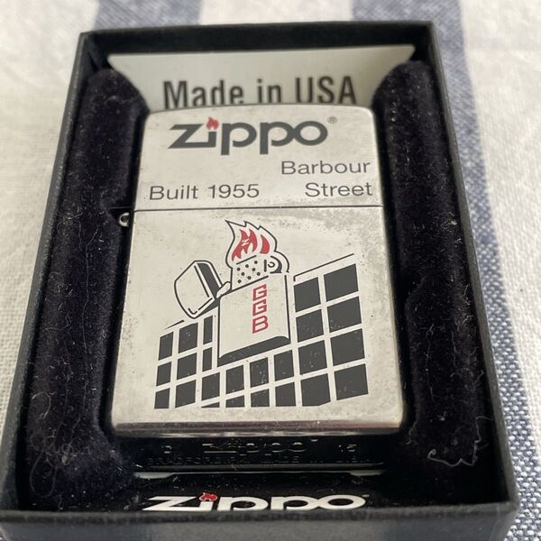 zippo ジッポ BARBOUR ST 2015年製 80周年記念モデル オイルライター 喫煙具 新品未使用 箱付き ジッポー