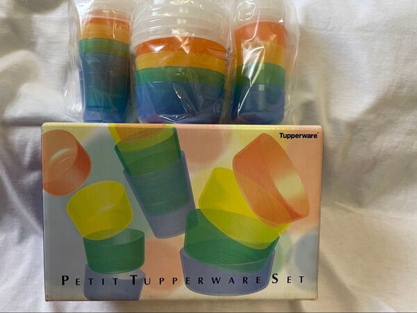 【新品】タッパーウェア プチタッパーセット