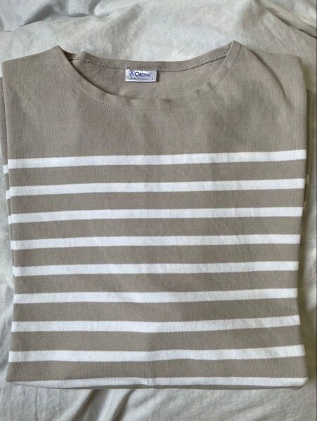 【美品】ORCIVAL オーシバル ボーダー 半袖 Tシャツ メンズ サイズ4