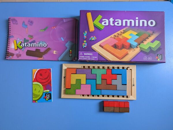 カタミノ パズルゲーム 知育玩具 木製パズル