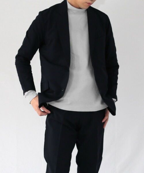 tokyo shirts 4Dストレッチフィット ワークジャケット セットアップ ネイビー Mサイズ