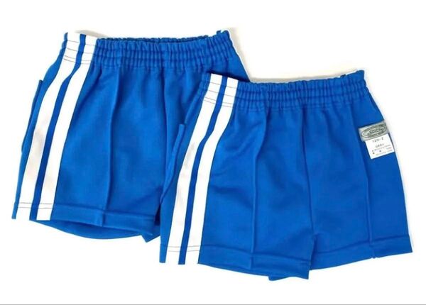 【新品】白2本線入り体操服ショートパンツ2枚セット
