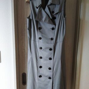 トレンチコート風 ワンピース 40 BURBERRY SANYO