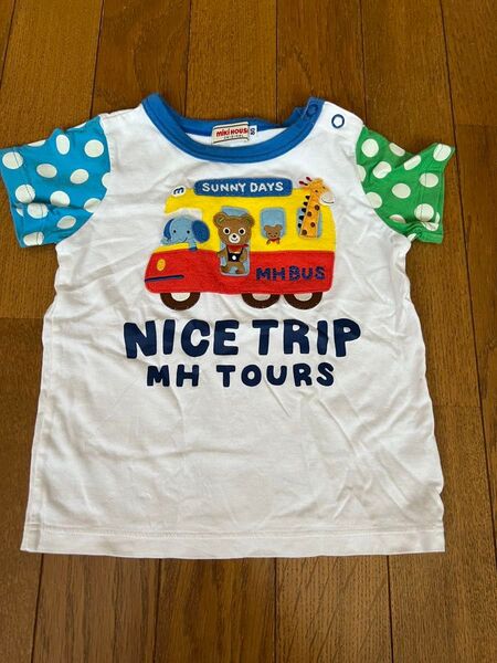 miki HOUSE 半袖Tシャツ 80サイズ