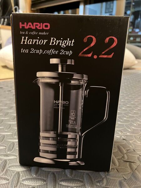 HARIO Hario Bright 2.2 ティー&コーヒーメーカー フレンチプレス ハリオ
