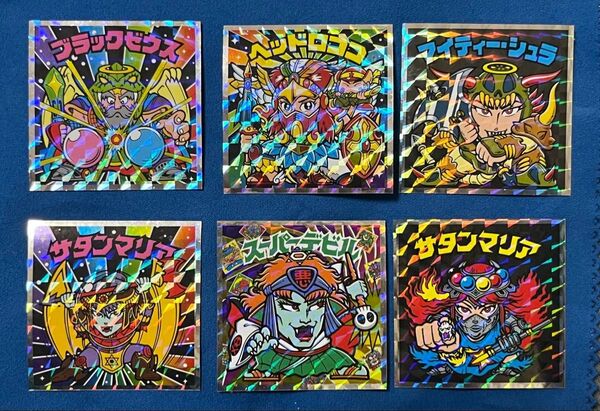 ビックリマンチョコ 40thスペシャルエディション / ヘッドだらけの 6枚