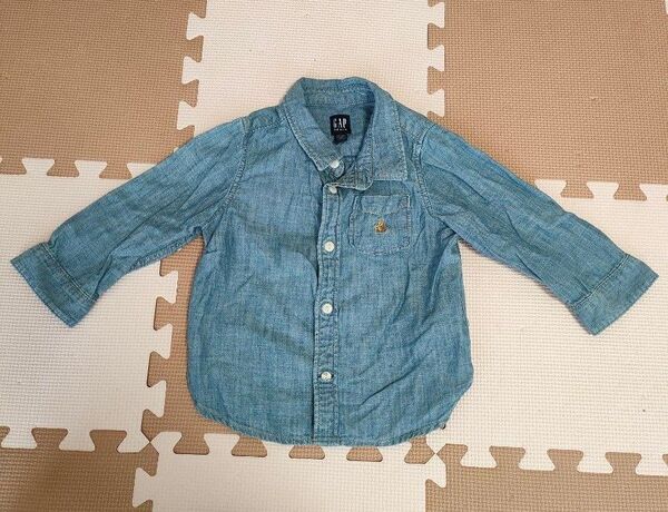 ベビー GAP デニムシャツ 90cm 18-24month