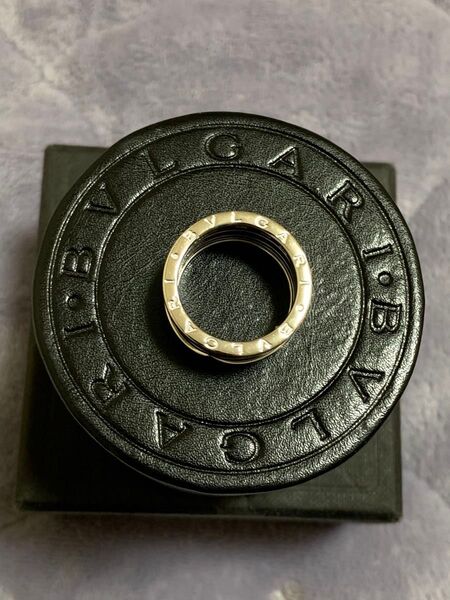 BVLGARI ビーゼロワン リング スリーバンド 指指環 ブルガリ 18kホワイトゴールド