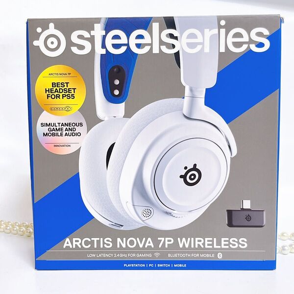 SteelSeries Arctis Nova 7P Wireless ホワイト