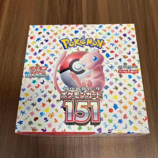 ポケモンカード151シュリンク付き1BOX