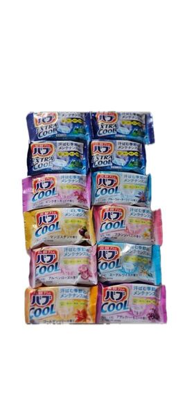 汗ばむ季節のメンテナンス浴にだるい疲れ 肩こり 腰痛 冷え症炭酸力のバブ COOL 薬用入浴剤お試し 12包セットバブ