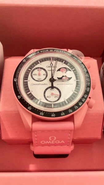 スウォッチ オメガ SWATCH OMEGA mission to the pink moon phase