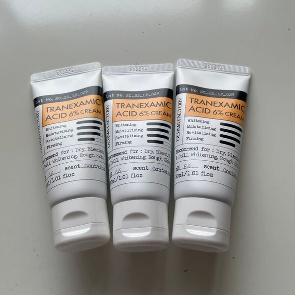 DERMAFACTORY TRANEXAMIC ACID 6% CREAM 3個セット