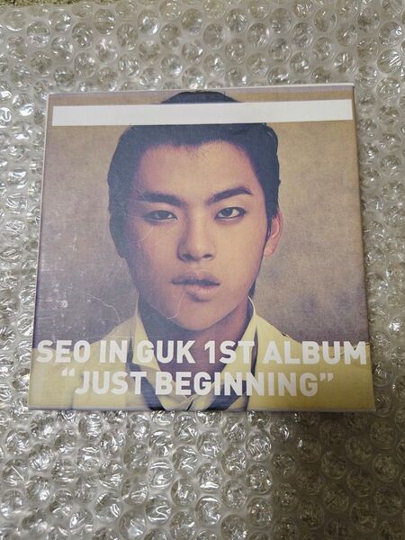 ソイングク SEO IN GUK 1ST ALBUM JUST BEGINNING CD