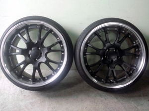 特注サイズ WORK GNOSISワークグノーシスブラックポリッシュ 19インチ 9J +22 9J +47 5H100 215/35R19 TOYO DRB PRIUS BRZ VW GOLF GTi STi