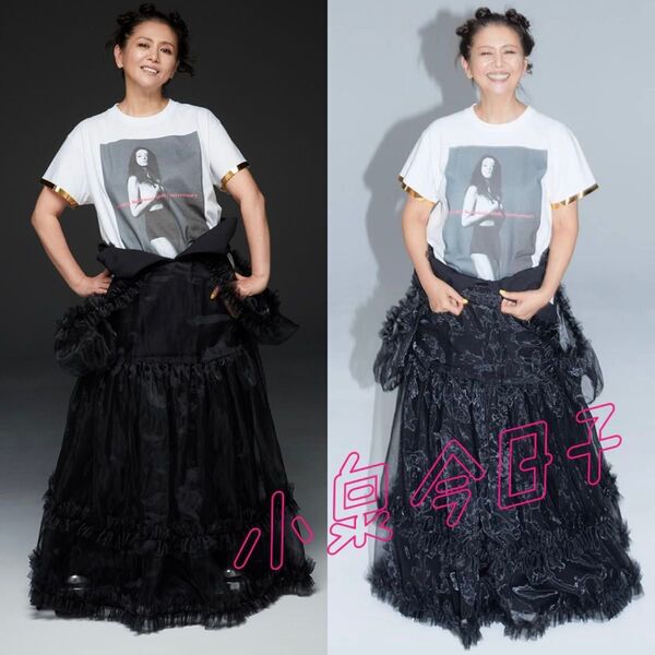 新古品 小泉今日子 Tシャツ 藤原ヒロシFRAGMENT LAST ORGY AFFA SEQUEL WEEKEND SACAI
