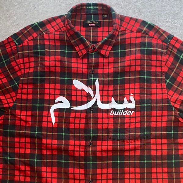 SUPREME UNDERCOVER S/S FLANNEL SHIRT フランネルシャツ 藤原ヒロシFRAGMENT SACAI