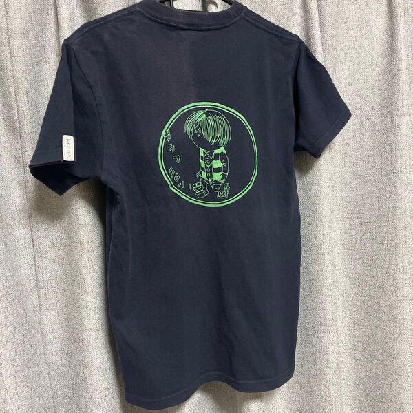 ゲゲゲの鬼太郎 目玉親父 Tシャツ ネイビー