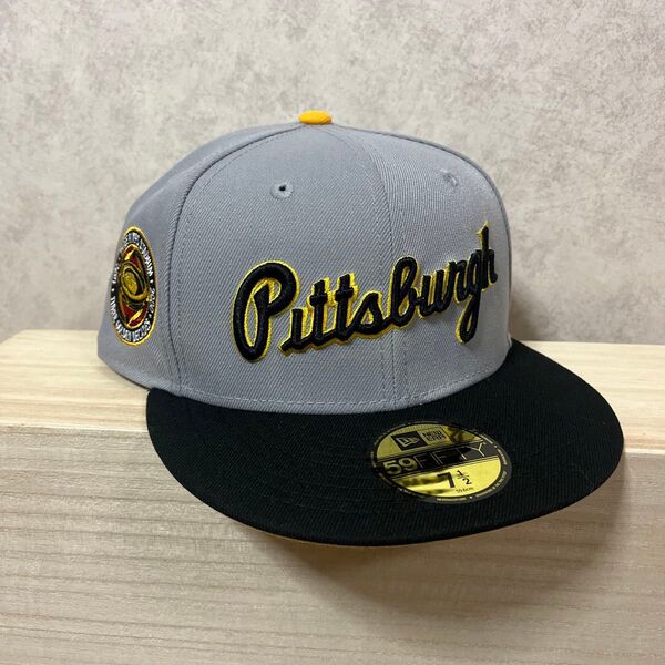 New Era Pittsburgh 59FIFTY キャップ 7 1/2 ニューエラ キャップ USモデル