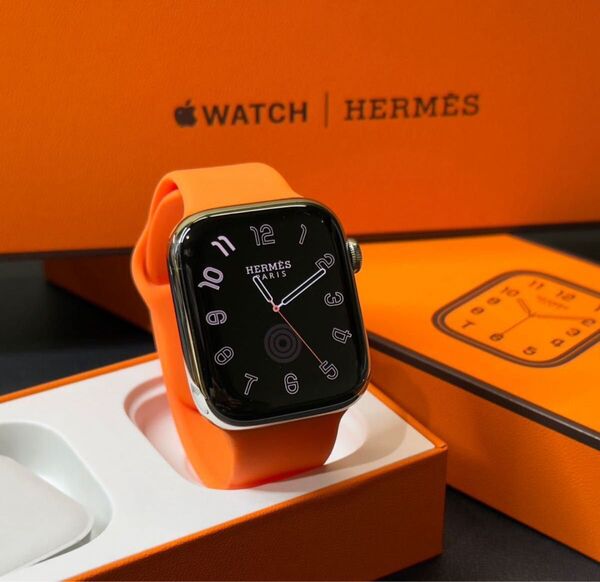 ★美品 Apple Watch series7 HERMES 45mm アップルウォッチ エルメス シリーズ7 630