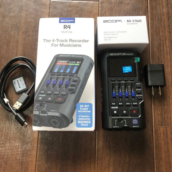 ZOOM R4 MultiTrak SD アダプターセットズーム レコーダー