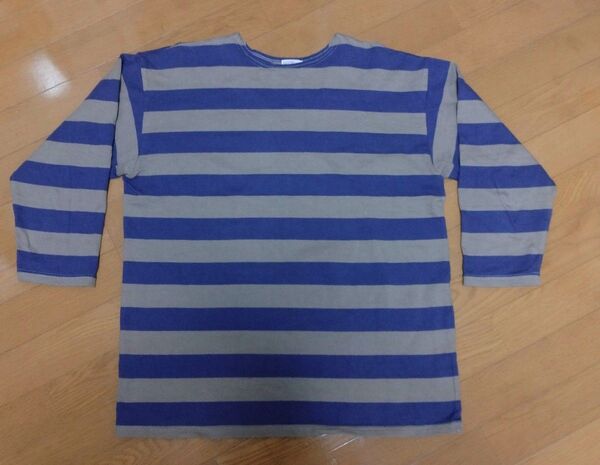 ウエアハウス ボーダー Tシャツ 七分袖Tシャツ サイズ42