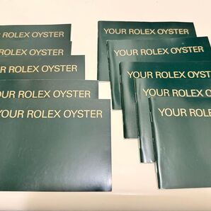 ROLEX OYSTER 冊子 10冊セット