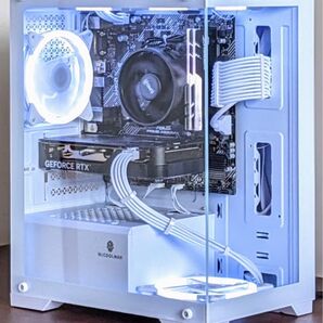 2面ガラス ゲーミングPC Ryzen5 5600 RTX4060 Wi-Fi