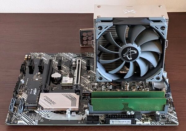 i9 10850K、Z490マザーボード、DDR4 32GB、SSD2TB等 セット