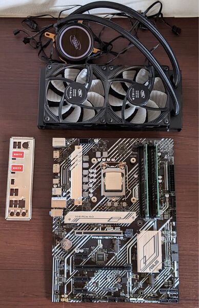 i7 11700、H570マザーボード、DDR4 16GB、SSD2TB等 セット