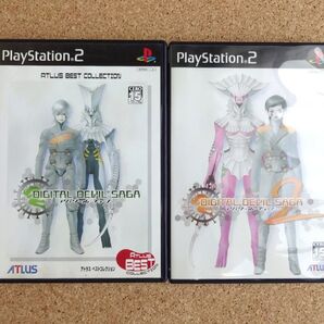 PS2 アバタール・チューナー 1&2 セット(DIGITAL DEVIL SAGA デジタルデビルサーガ)