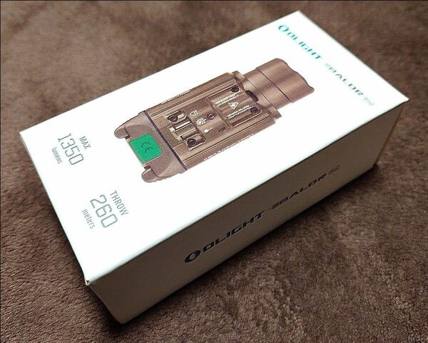 新品 OLIGHT Baldr Pro ウェポンライト オーライト 懐中電灯 強力 最強 LED ライト超高輝度1350ルーメン