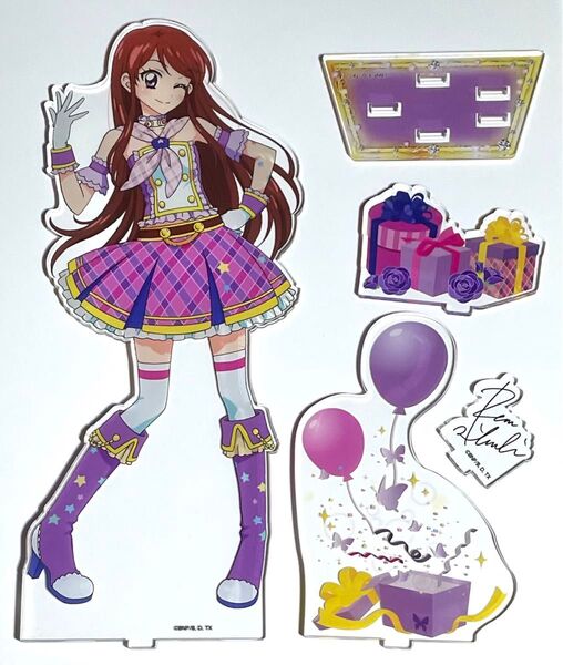 アイカツオンパレード! アクリルジオラマスタンドオフィシャルショップ限定 紫吹蘭