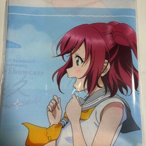 Aqours 9周年展覧会 くじ A賞 黒澤ルビィ 布ポスター