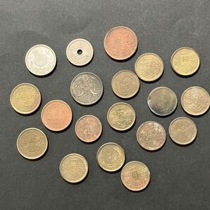 古銭 50銭 10銭 5銭1円 5円 各種 全19枚
