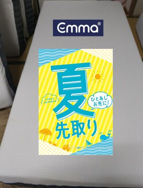 テレビCMやSNSでも話題のエマスリープ!夏先取りセール!全国送料無料!エマ・スリープ エマ・ハイブリッドV2 シングル