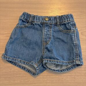 プリーズ デニム ショートパンツ 100