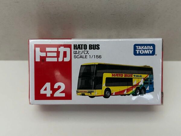 No.42 はとバス(2階建て) (BP)(1/156スケール トミカ 859420)