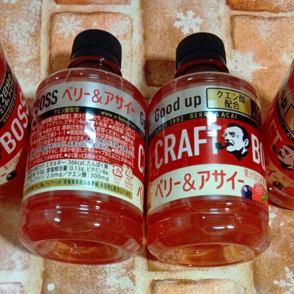 サントリー クラフトボス ベリー&アサイー 280ml 20本セット