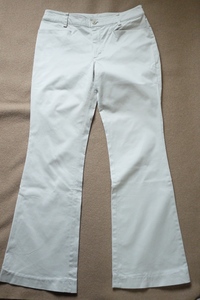 [ prompt decision ]MK Klein+( M ke- clamp ryus)/ standard cotton strut pants / beautiful Silhouette /38M