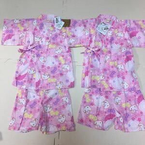  Kitty * jinbei * girl * festival . bath finished .* unused *95 size * two pieces set *.. Chan * loose sale correspondence possibility 