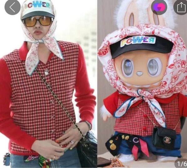 POPMART LABUBU ポップマート ラブブ ぬいぐるみ用服 ぬい服 着せ替え